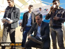 رئیس حوزه علمیه اقلید پیرامون هویت، رسالت و روز دانشجو، اشاره به فرمایشات امام راحل در مورد جایگاه و وظایف این قشر، تأکید بر لزوم دشمن شناسی و استکبارستیزی آنان و توجه ویژه به مسائل فرهنگی