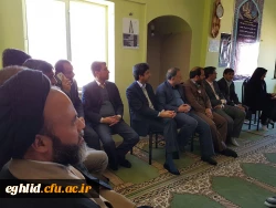 رئیس حوزه علمیه اقلید پیرامون هویت، رسالت و روز دانشجو، اشاره به فرمایشات امام راحل در مورد جایگاه و وظایف این قشر، تأکید بر لزوم دشمن شناسی و استکبارستیزی آنان و توجه ویژه به مسائل فرهنگی