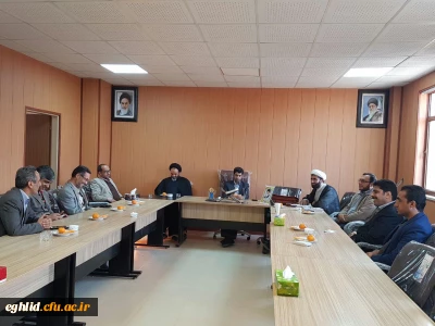 دیدار مسئول محترم نهاد رهبری دانشگاه فرهنگیان فارس از مرکز اقلید