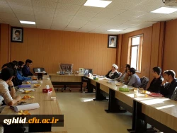 دیدار مسئول محترم نهاد رهبری دانشگاه فرهنگیان فارس از مرکز اقلید 3