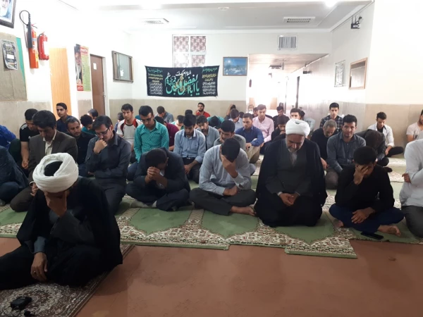 برگزاری مراسم شهادت امام سجاد (ع) در دانشگاه فرهنگیان شهید بهشتی اقلید 2