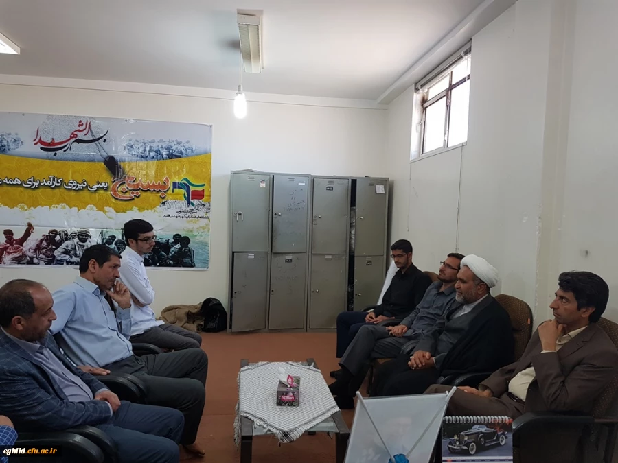 برگزاری مراسم شهادت امام سجاد (ع) در دانشگاه فرهنگیان شهید بهشتی اقلید 2