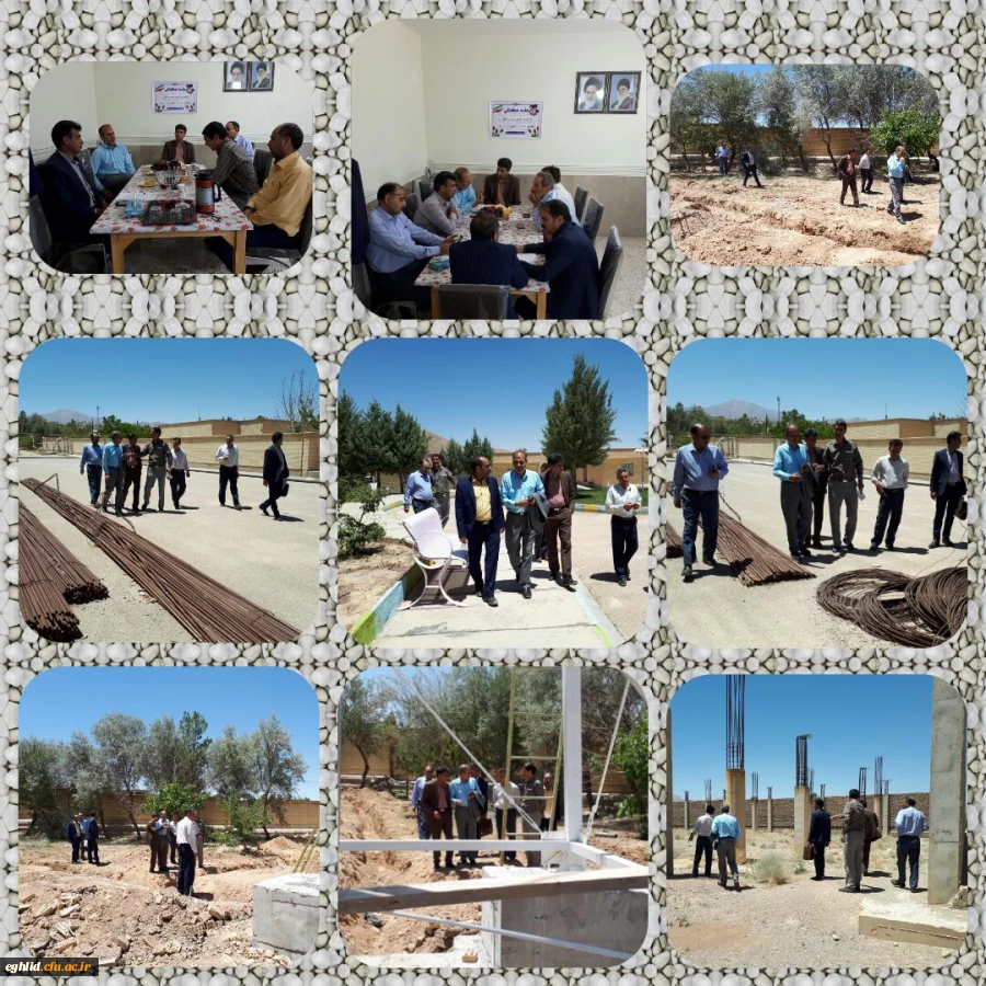 بازدید مسئولین مدیریت اسنانی دانشگاه فرهنگیان از مرکز شهید بهشتی اقلید 2