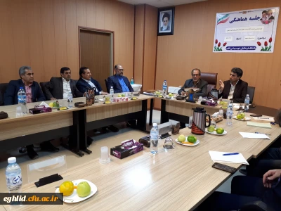 برگزاری جلسه شورای اساتید