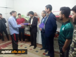 اجرای طرح کتابخانه در سرای دانشجویی به مناسبت هفته کتاب وکتابداری 2