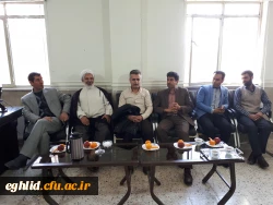 بازدید نماینده نهاد مقام معظم رهبری در استان فارس از مرکز اقلید 3