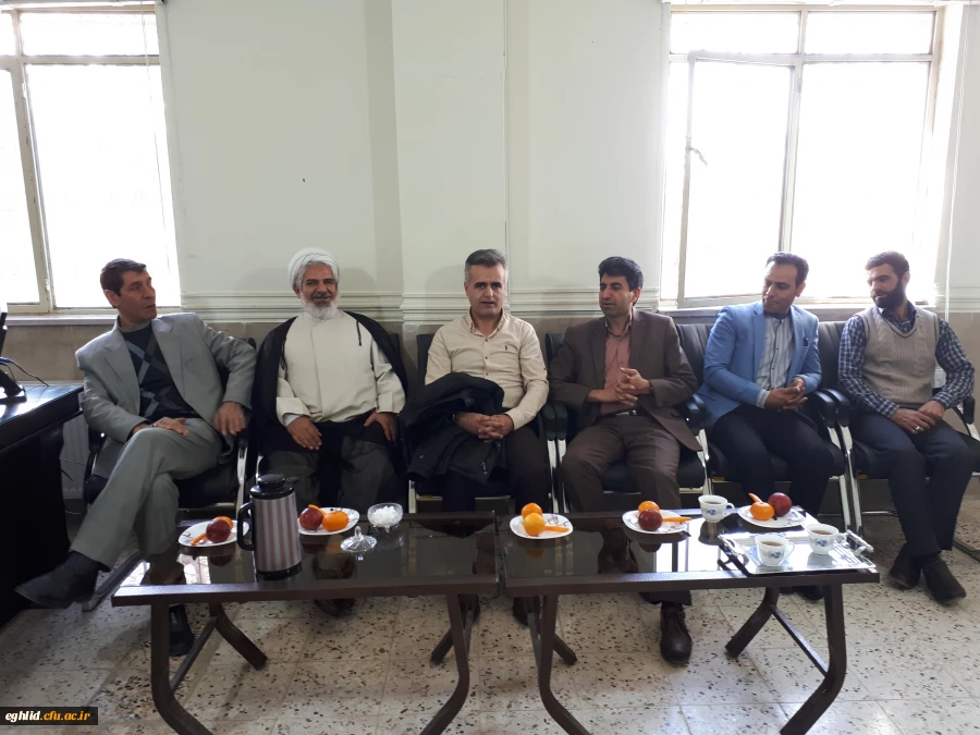 بازدید نماینده نهاد مقام معظم رهبری در استان فارس از مرکز اقلید 3