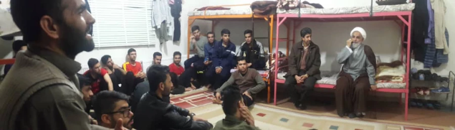 حضور نماینده محترم ولی فقیه و امام جمعه شهر اقلید در سرای دانشجویی دانشگاه فرهنگیان 3