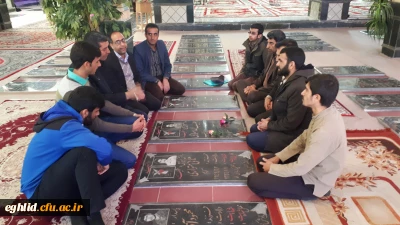 دیدار با امام جمعه و قبار روبی قبور شهدا به مناسبت فرا رسیدن دهه مبارک فجر