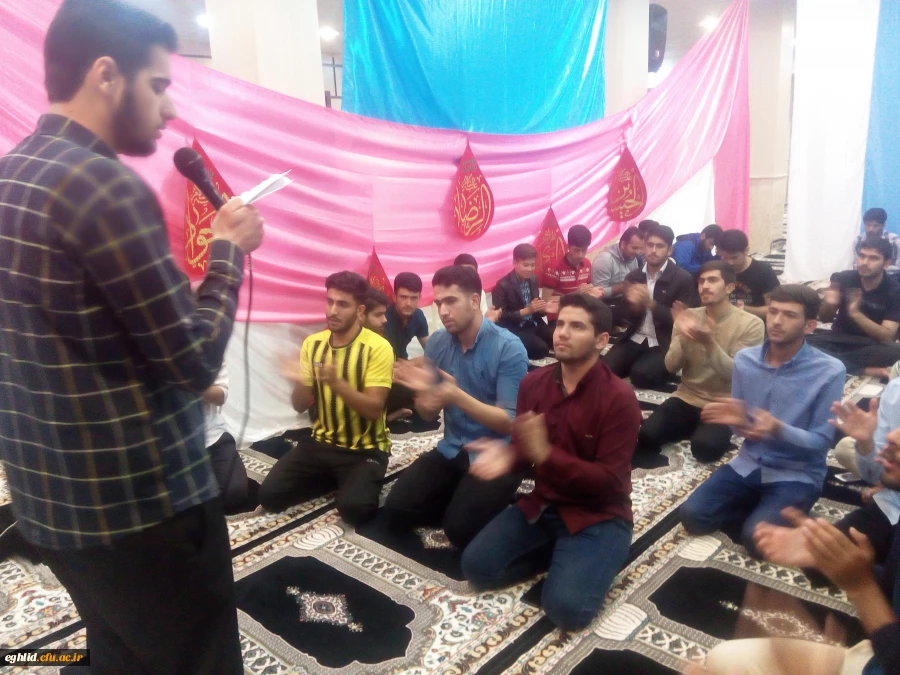 مولودی خوانی در جشن میلاد حضرت علی اکبر ع