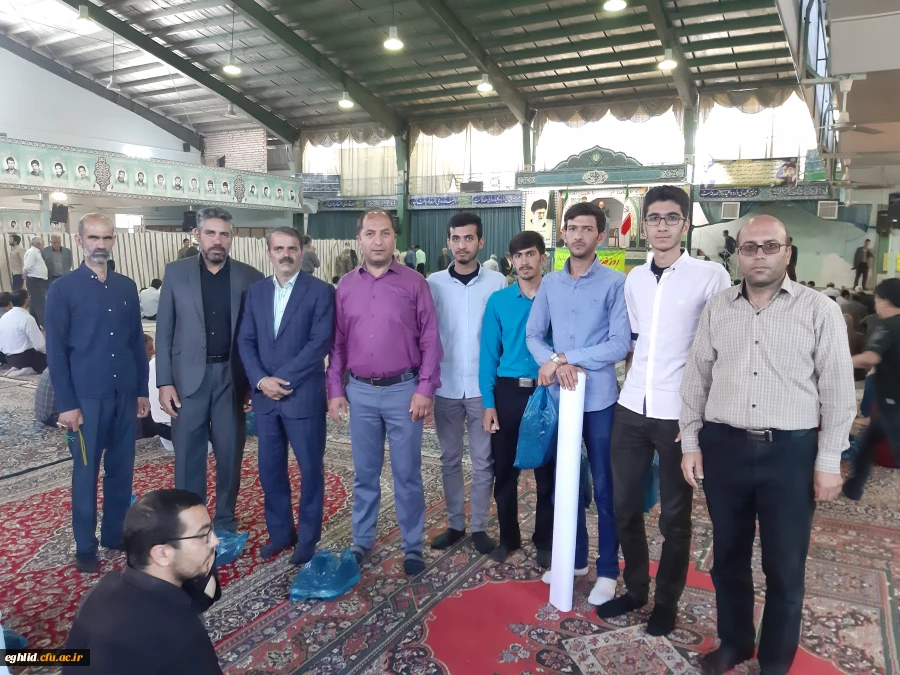 حضور پرشور دانشگاهیان  دانشگاه فرهنگیان شهید بهشتی اقلید  در راهپیمایی یوم الله قدس 3