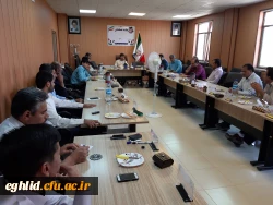 جلسه شورای اداری  دانشگاه فرهنگیان اقلید  2