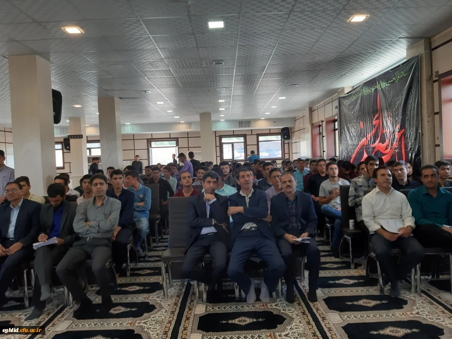 آئین استقبال دانشجویان ورودی جدید 2