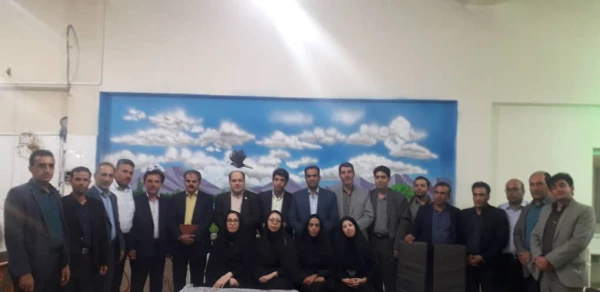 برگزاری جلسه شورای مدیریت استانی درمرکز شهید بهشتی شهرستان اقلید  2