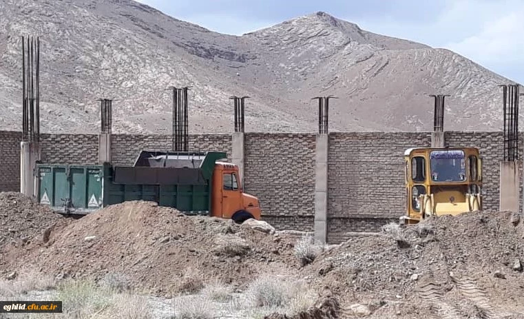 اجرای فاز اول تکمیل پروژه سالن چند منظوره دانشگاه فرهنگیان شهید بهشتی اقلید