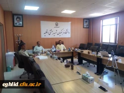 وبینار معاونت آموزشی جهت تبیین نحوه برگزاری امتحانات و امور آموزشی