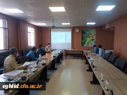 تشکیل وبرگزاری جلسه کارگروه مهمانی و انتقال دانشجویان در مرکز شهید بهشتی اقلید 3