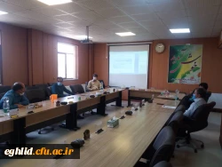 تشکیل وبرگزاری جلسه کارگروه مهمانی و انتقال دانشجویان در مرکز شهید بهشتی اقلید 4