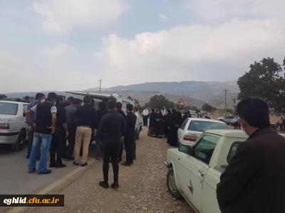 پیام تسلیت رئیس مرکز اقلید در پی درگذشت دانشجومعلم پویان آقایی
