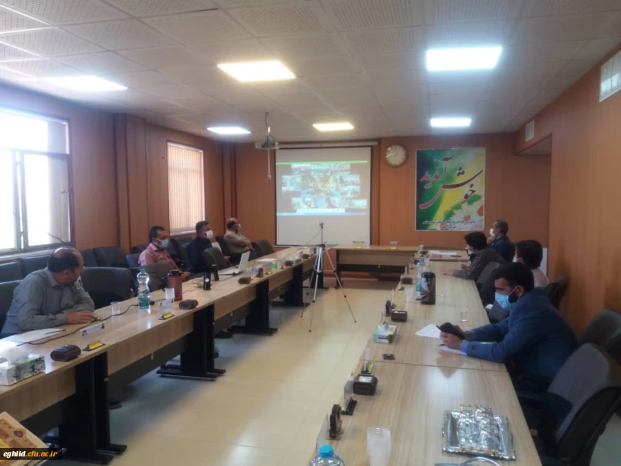 وبینار مراسم بازگشایی پردیس ها و مراکز دانشگاه فرهنگیان 2