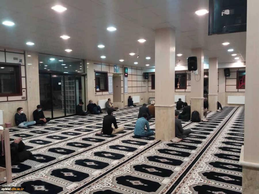 جلسه هیئت رزمندگان شهرستان اقلید با حضور ریاست محترم دانشگاه برای تجلیل از خدام الحسین (ع) 2