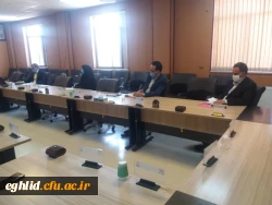 برگزاری جلسه استادان کارورزی با حضور ریاست محترم دانشگاه و مدیر گروه دانشگاه آقای دکتر رضایی فرد 2