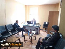 بازدیدکارشناسان حوزه نظارت و ارزیابی استان از دانشگاه فرهنگیان شهید بهشتی اقلید 2