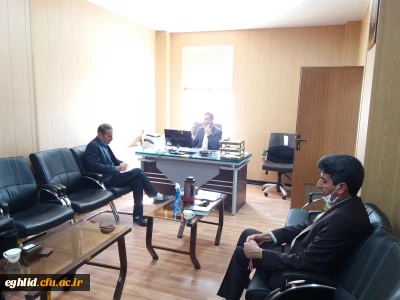 بازدیدکارشناسان حوزه نظارت و ارزیابی استان از دانشگاه فرهنگیان شهید بهشتی اقلید