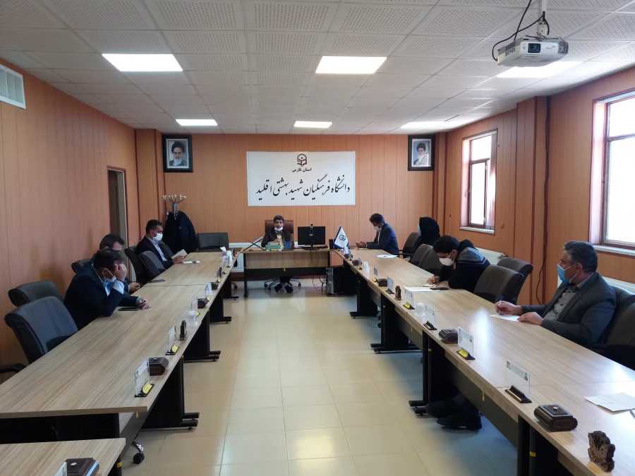 بازدیدکارشناسان حوزه نظارت و ارزیابی استان از دانشگاه فرهنگیان شهید بهشتی اقلید 5