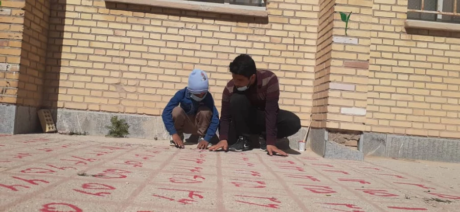 گزارش تصویری اردوی گروه جهادی شهید خشنود دانشگاه فرهنگیان شهید بهشتی اقلید 6