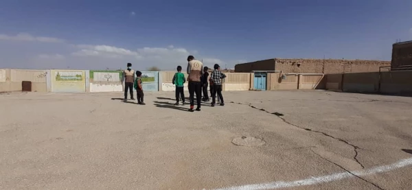 گزارش تصویری اردوی گروه جهادی شهید خشنود دانشگاه فرهنگیان شهید بهشتی اقلید 9