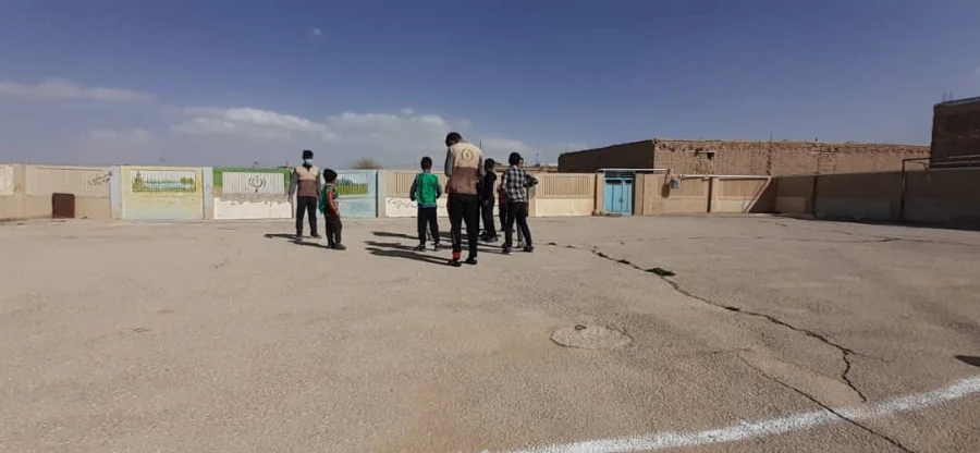 گزارش تصویری اردوی گروه جهادی شهید خشنود دانشگاه فرهنگیان شهید بهشتی اقلید 9