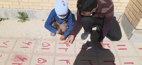 گزارش تصویری اردوی گروه جهادی شهید خشنود دانشگاه فرهنگیان شهید بهشتی اقلید 10