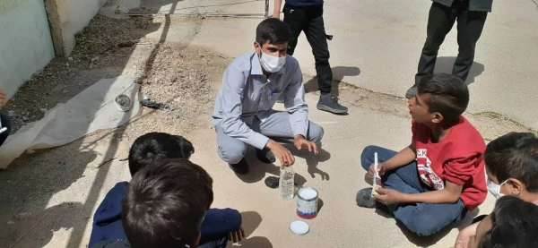 گزارش تصویری اردوی گروه جهادی شهید خشنود دانشگاه فرهنگیان شهید بهشتی اقلید 11