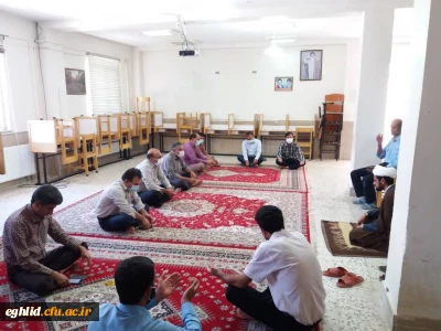 برگزاری مراسم مولودی خوانی به مناسبت میلاد امام رضا (ع)