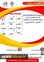 تمرینات core و نقش آن در انتقال نیرو آکادمی ملی المپیک 2
