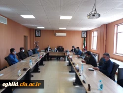 بازدید جناب آقای دکتر انصاری راد و دکتر حیدری از دانشگاه فرهنگیان شهید بهشتی اقلید 2