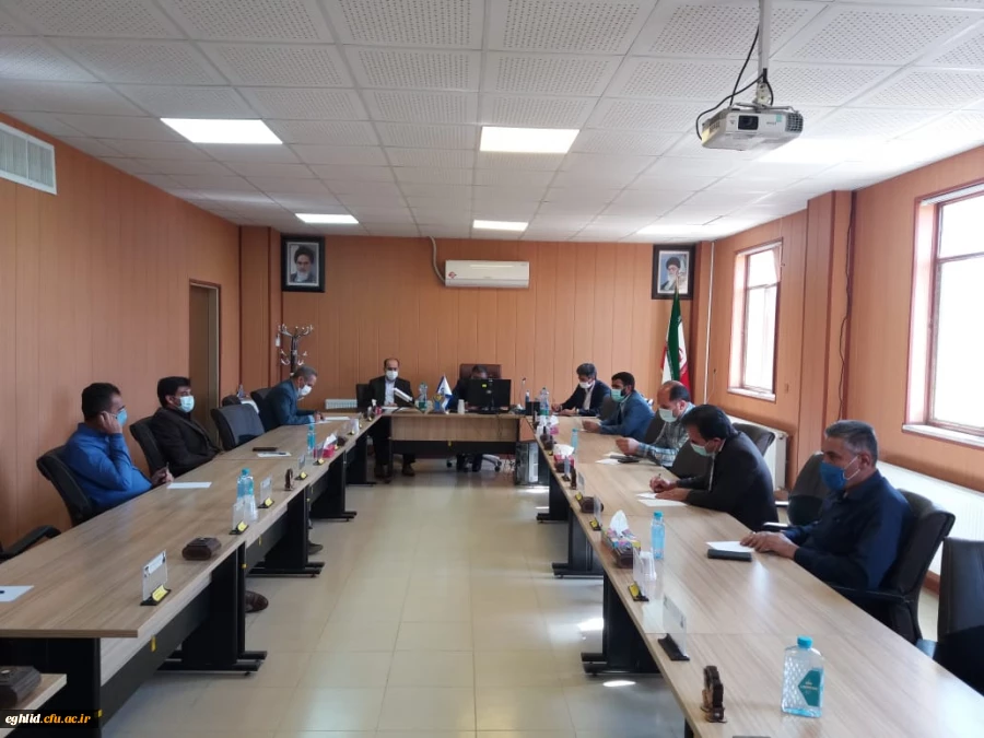 بازدید جناب آقای دکتر انصاری راد و دکتر حیدری از دانشگاه فرهنگیان شهید بهشتی اقلید 2