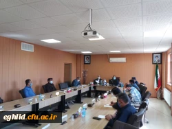 بازدید جناب آقای دکتر انصاری راد و دکتر حیدری از دانشگاه فرهنگیان شهید بهشتی اقلید 4