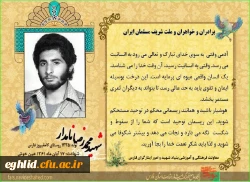 وصیت نامه شهید محمدرضا نامدار