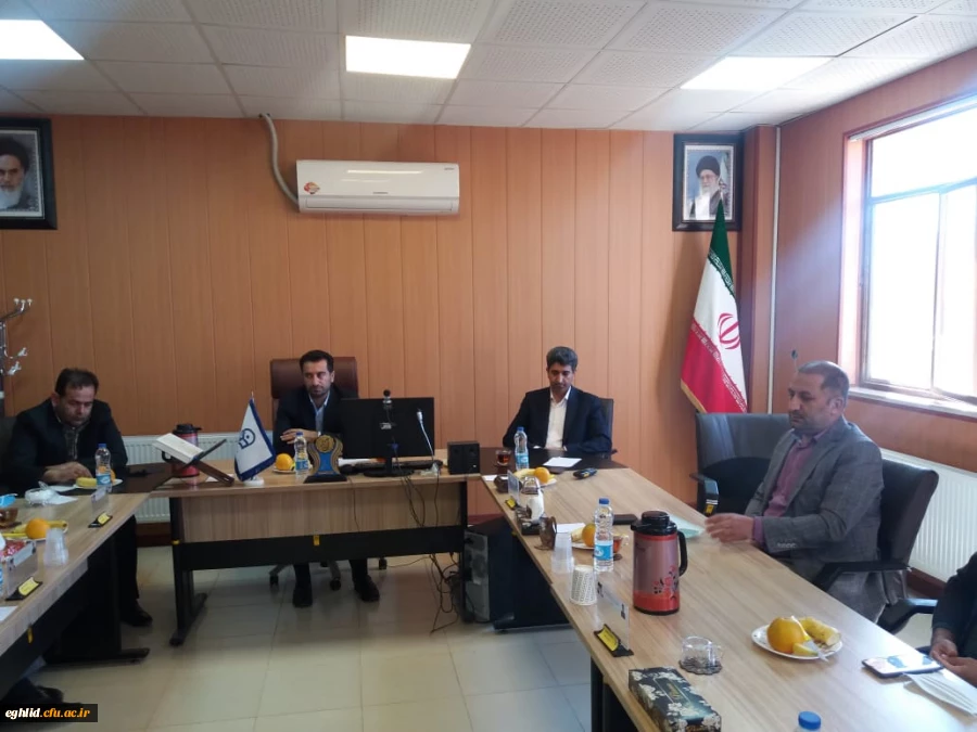 بازدید نماینده محترم شهرستان جناب آقای دکتر صالحی از دانشگاه فرهنگیان شهید بهشتی 2