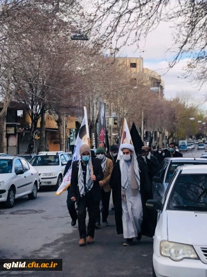 مراسم پیاده روی و بزرگداشت سالروز شهادت شهید حاج قاسم سلیمانی