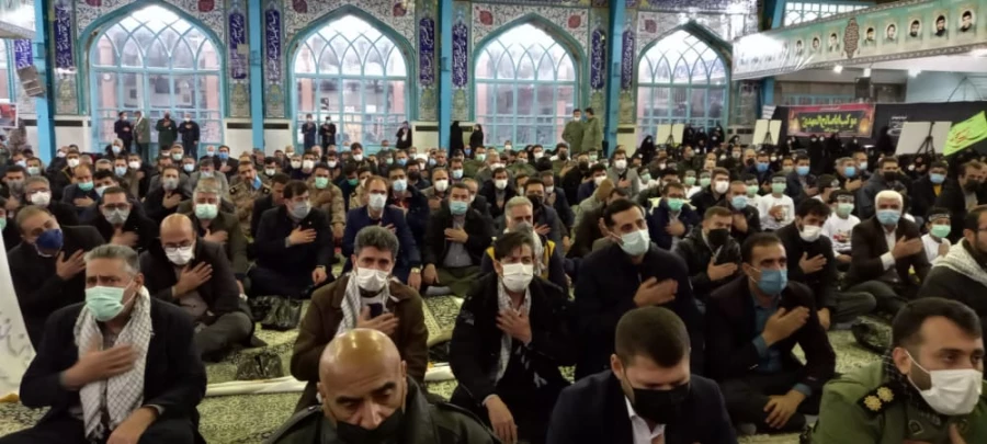 مراسم پیاده روی و بزرگداشت سالروز شهادت شهید حاج قاسم سلیمانی 3