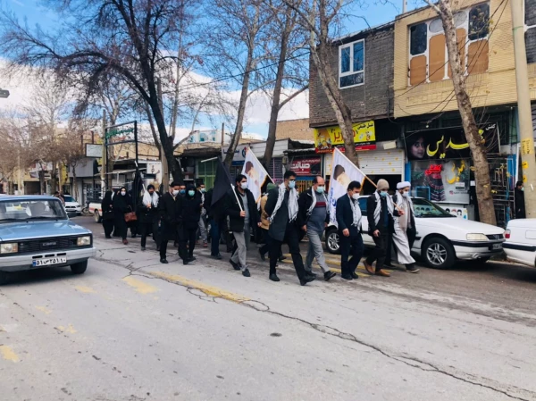 مراسم پیاده روی و بزرگداشت سالروز شهادت شهید حاج قاسم سلیمانی 5