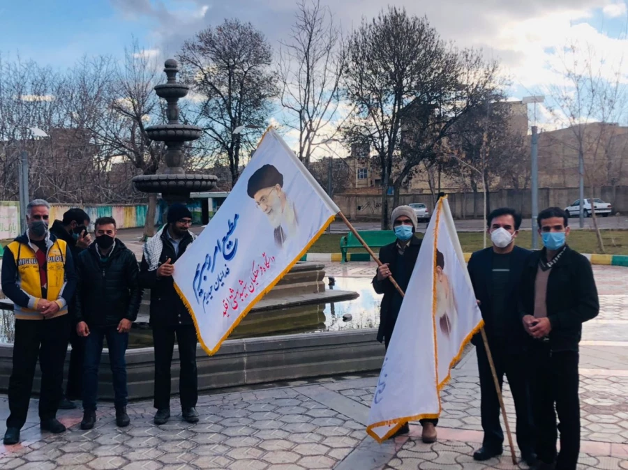 مراسم پیاده روی و بزرگداشت سالروز شهادت شهید حاج قاسم سلیمانی 7