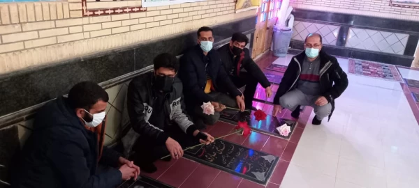 تجدید میثاق کارکنان دانشگاه فرهنگیان شهید بهشتی با شهدا 6