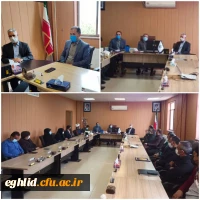 برگزاری جلسه تکریم و معارفه روسای دانشگاه فرهنگیان شهید بهشتی اقلید 2