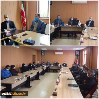 برگزاری جلسه تکریم و معارفه روسای دانشگاه فرهنگیان شهید بهشتی اقلید