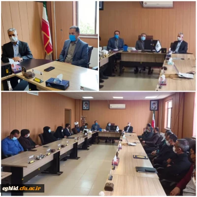 برگزاری جلسه تکریم و معارفه روسای دانشگاه فرهنگیان شهید بهشتی اقلید