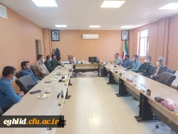 دیدار فرمانده سپاه ناحیه اقلید با مسئولین دانشگاه به مناسبت روز معلم 3